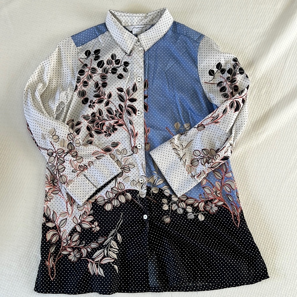 Foxcroft Button-Down Blouse - image 2